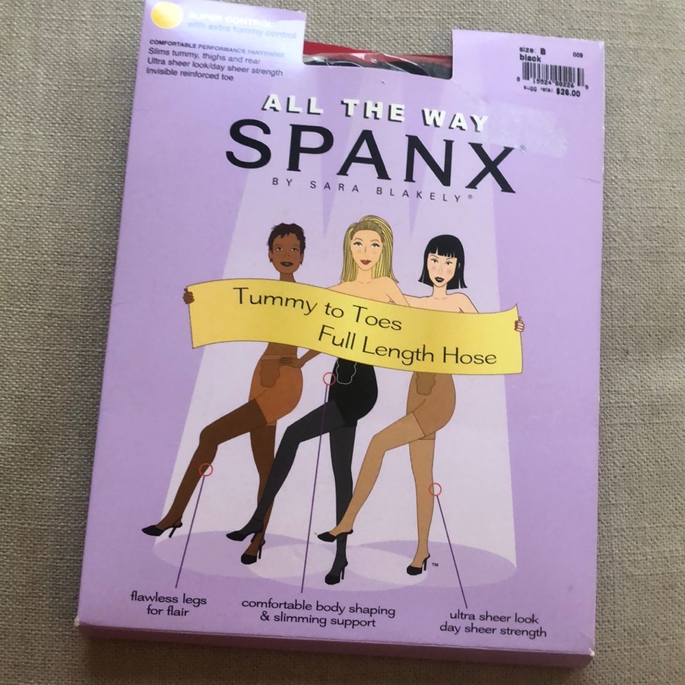 Spanx all the way full length house in black